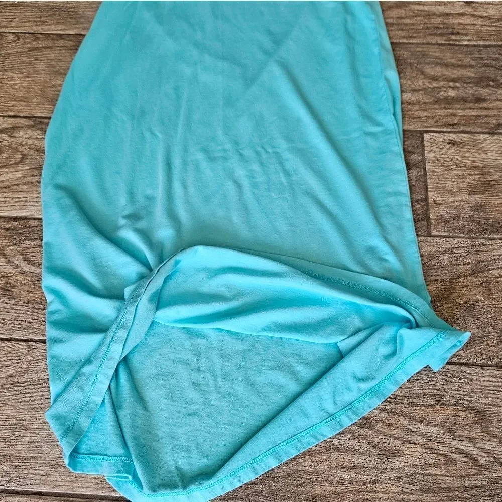 T2Love Blue Tank Top Maxi Dress Size 12